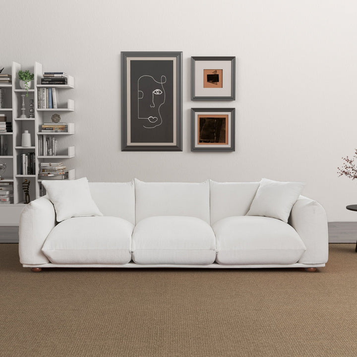 Kely 100 Boucle Upholstered Sofa Image 2