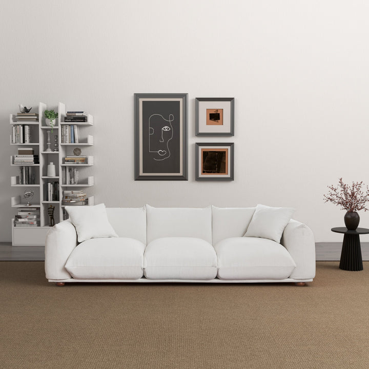 Kely 100 Boucle Upholstered Sofa Image 3