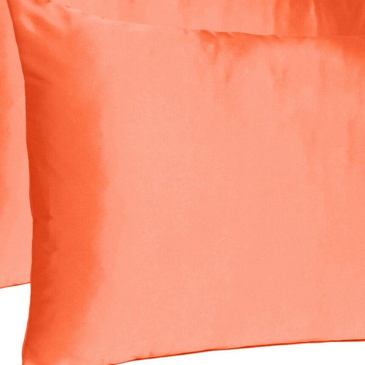 Poppy Dreamy Set Of 2 Silky Satin Queen Pillowcases Image 8