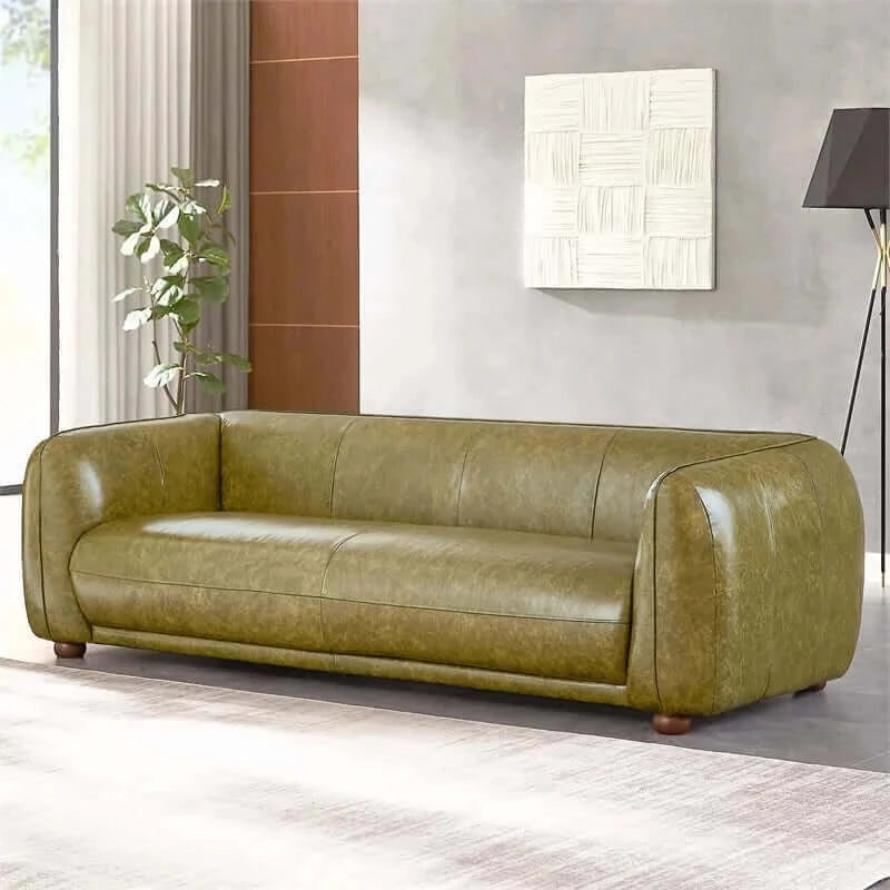 Marlon Luxury Italian Leather Sofa Image 2