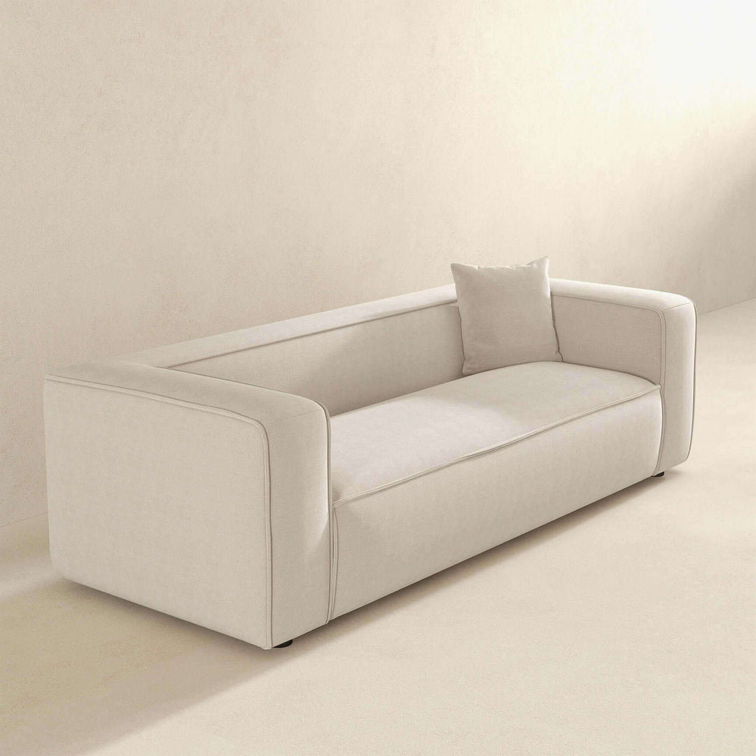 Marshall Modern Cream Boucle Sofa Image 4