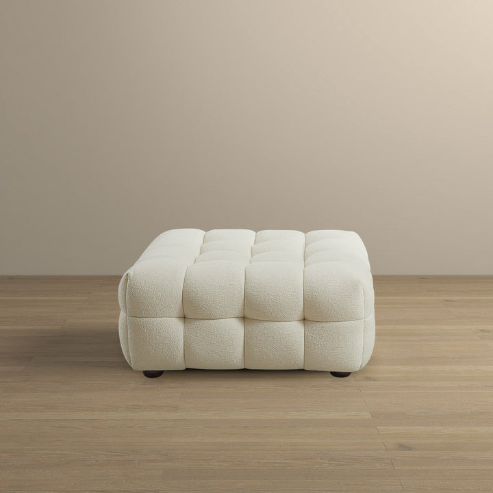 Morrison Ottoman (Cream Boucle) Image 4