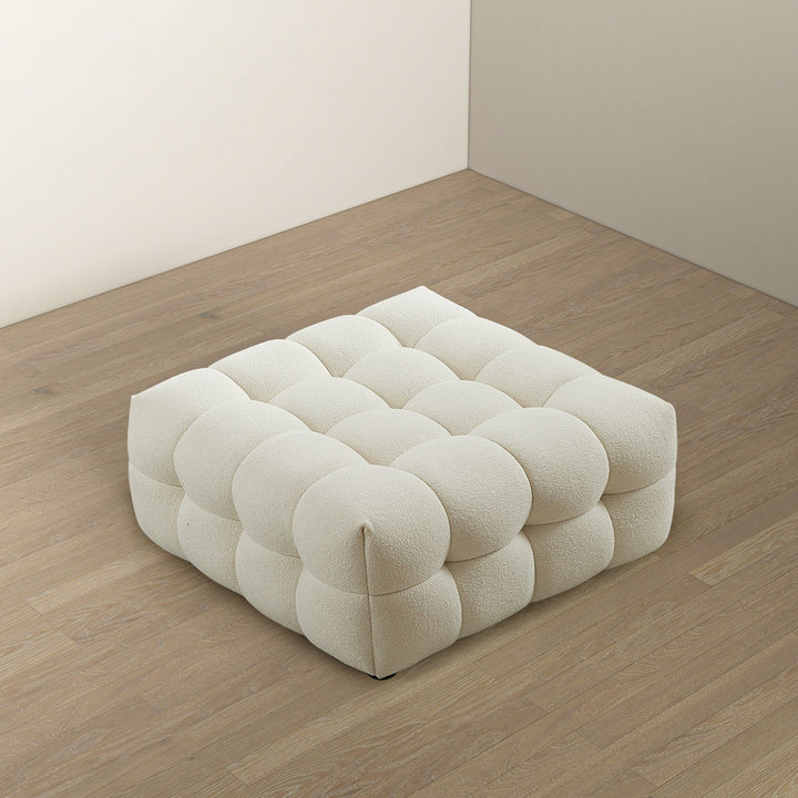 Morrison Ottoman (Cream Boucle) Image 5