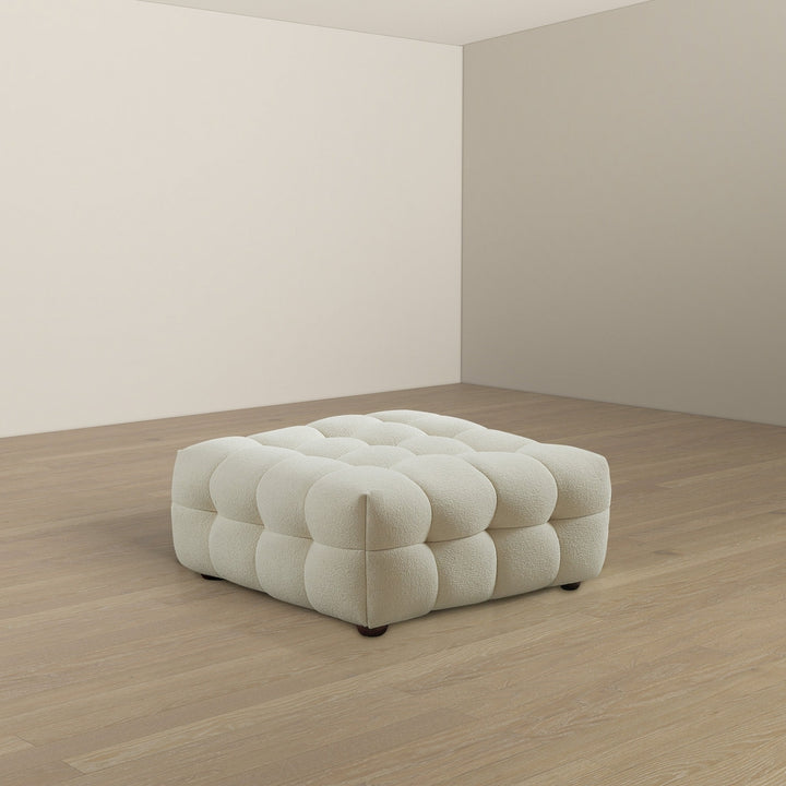 Morrison Ottoman (Cream Boucle) Image 6