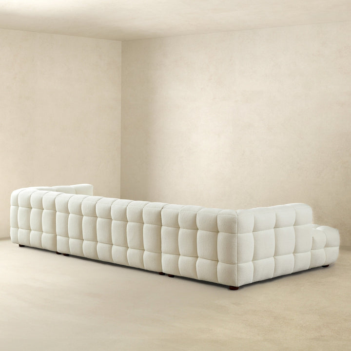 Morrison U Shape Corner Sofa (Cream Boucle) Image 6