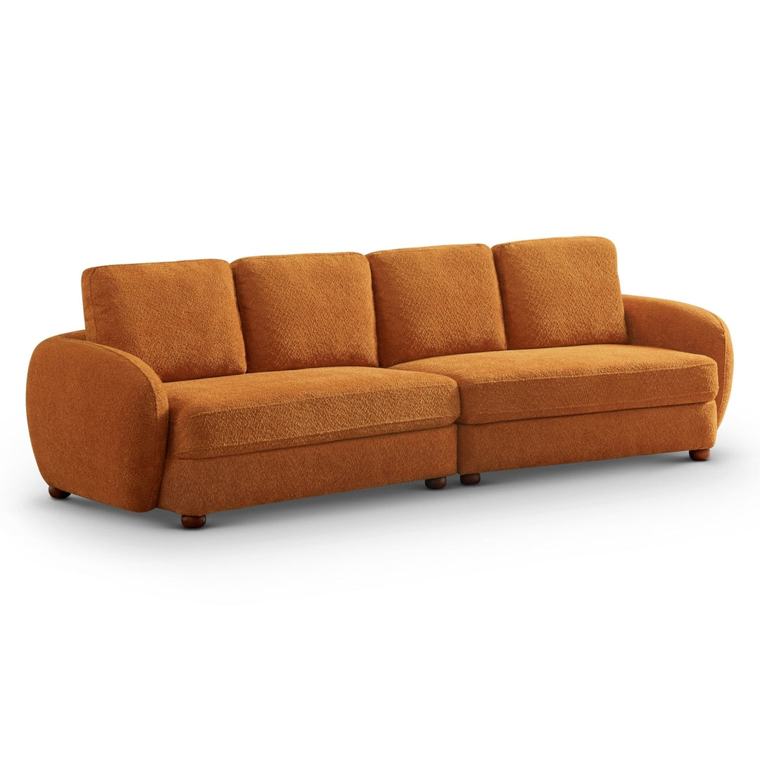 Paton 114.5 Boucle Fabric Sofa Image 6