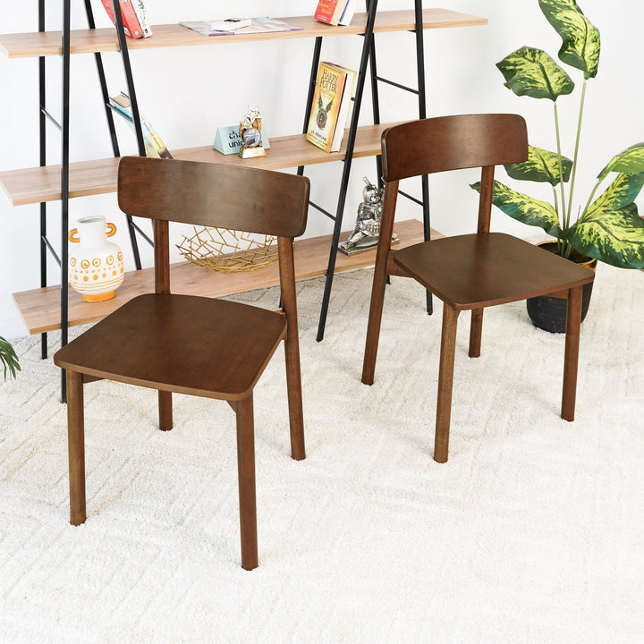 Pierre Walnut Dining Chair (Set Of 2) Image 3