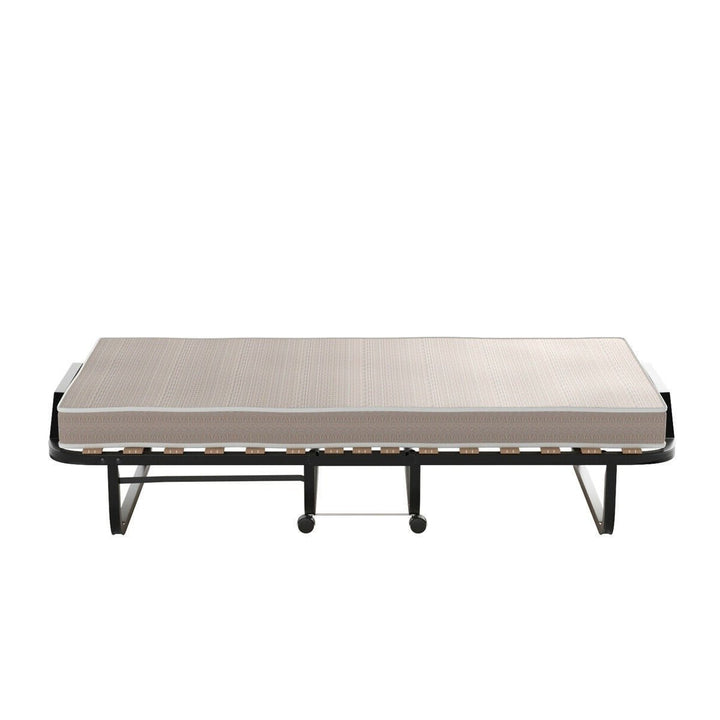 Rollaway Bed with Casters Wheels and Folding Memory Foam Mattress Image 2