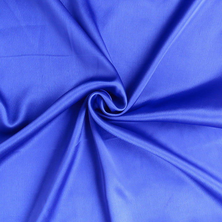 Royal Blue Dreamy Set Of 2 Silky Satin Queen Pillowcases Image 6