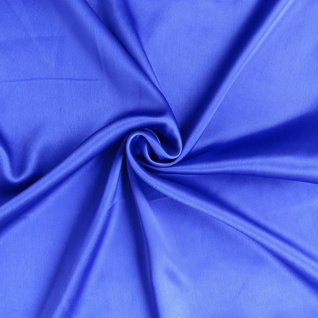 Royal Blue Dreamy Set Of 2 Silky Satin Standard Pillowcases Image 6