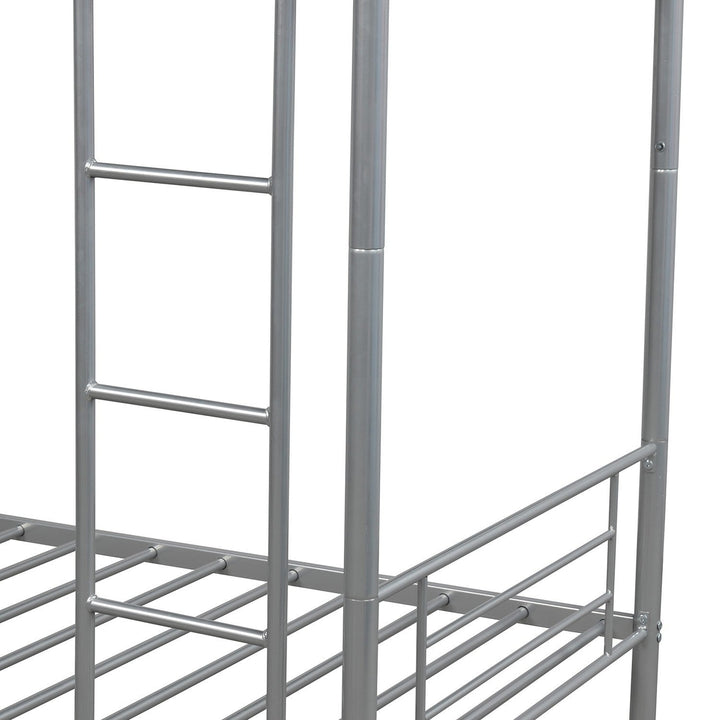 Silver Twin Over Twin Separable Bunk Bed Image 3