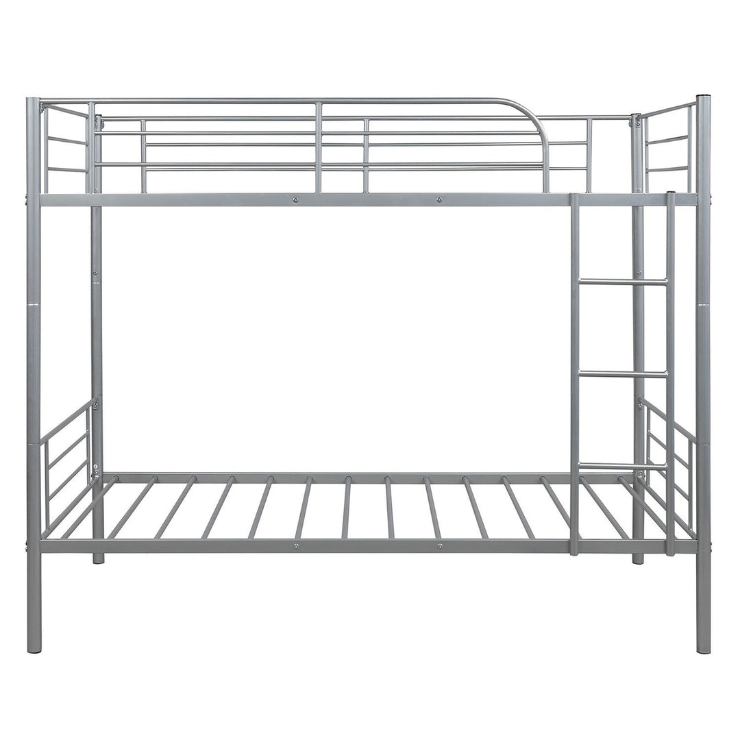 Silver Twin Over Twin Separable Bunk Bed Image 4