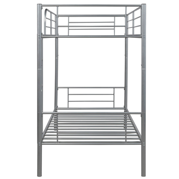 Silver Twin Over Twin Separable Bunk Bed Image 8