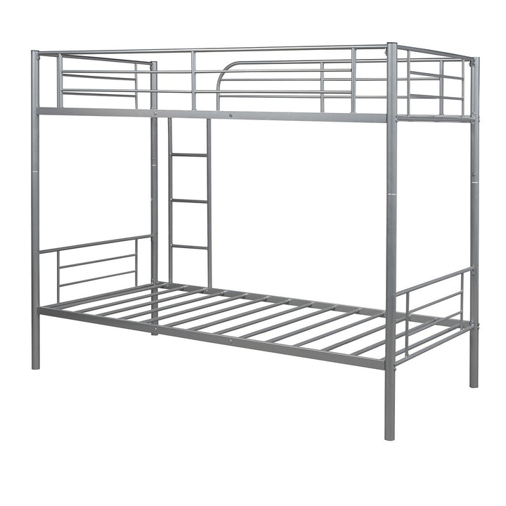 Silver Twin Over Twin Separable Bunk Bed Image 9