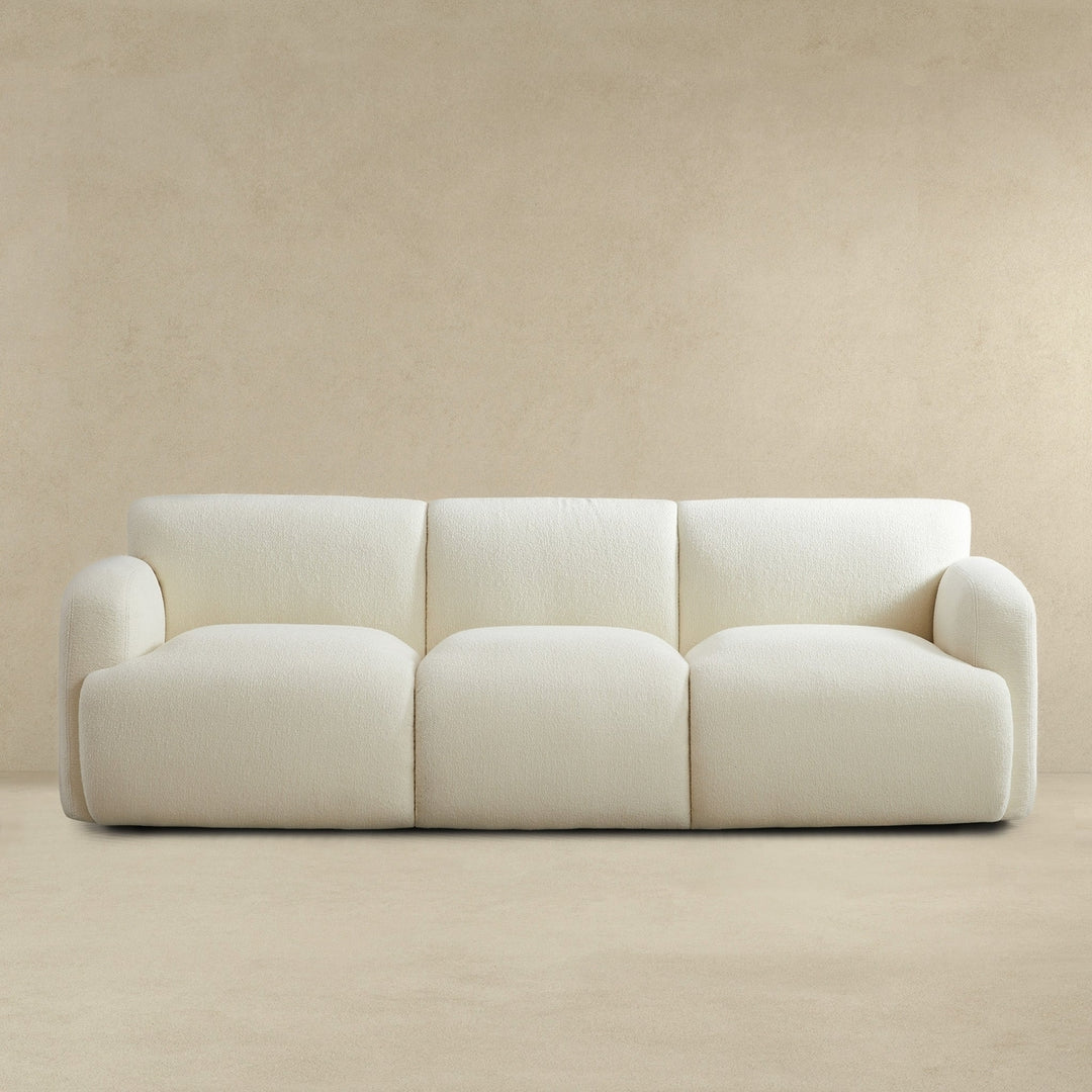 Simone Sofa (Cream Boucle) Image 4