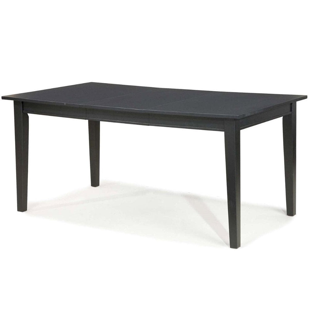 Space Saving Expandable Dining Table 48-66-inch in Ebony Black Wood Finish Image 2