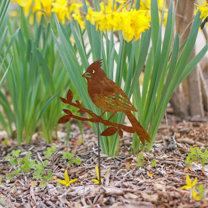 Prairie Dance Cardinal Garden Stake Image 3