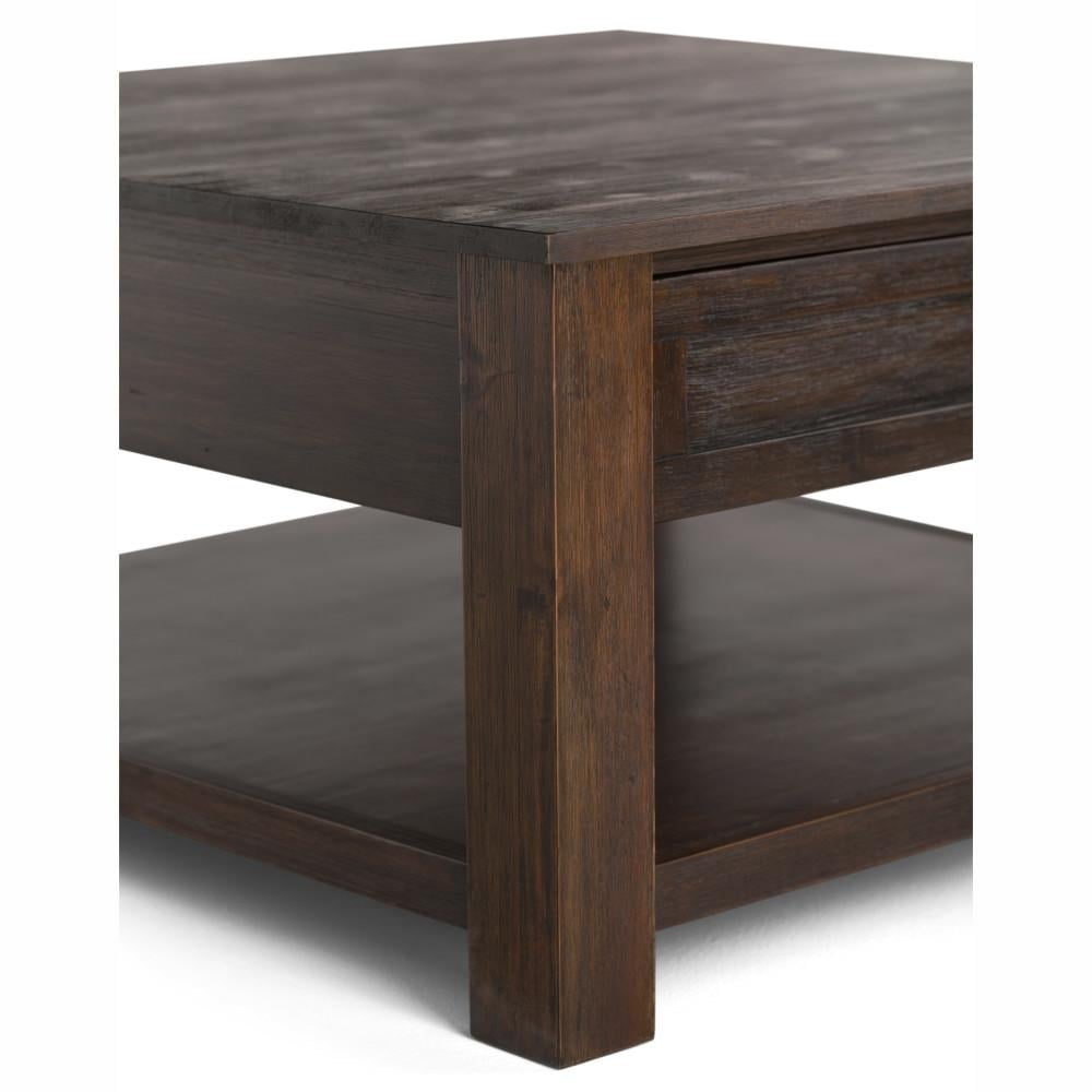 Monroe Square Coffee Table in Acacia Image 11