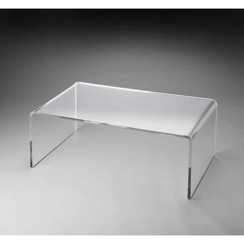 Clear Acrylic Coffee Table Image 3