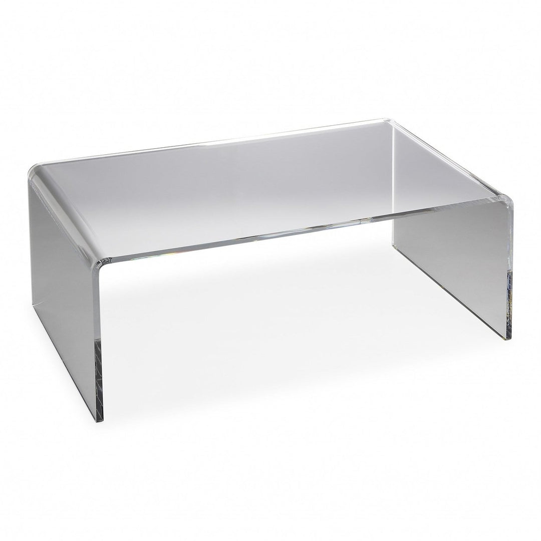 Clear Acrylic Coffee Table Image 4