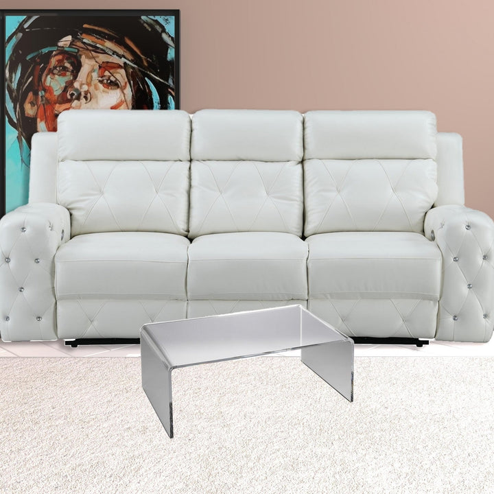 Clear Acrylic Coffee Table Image 8