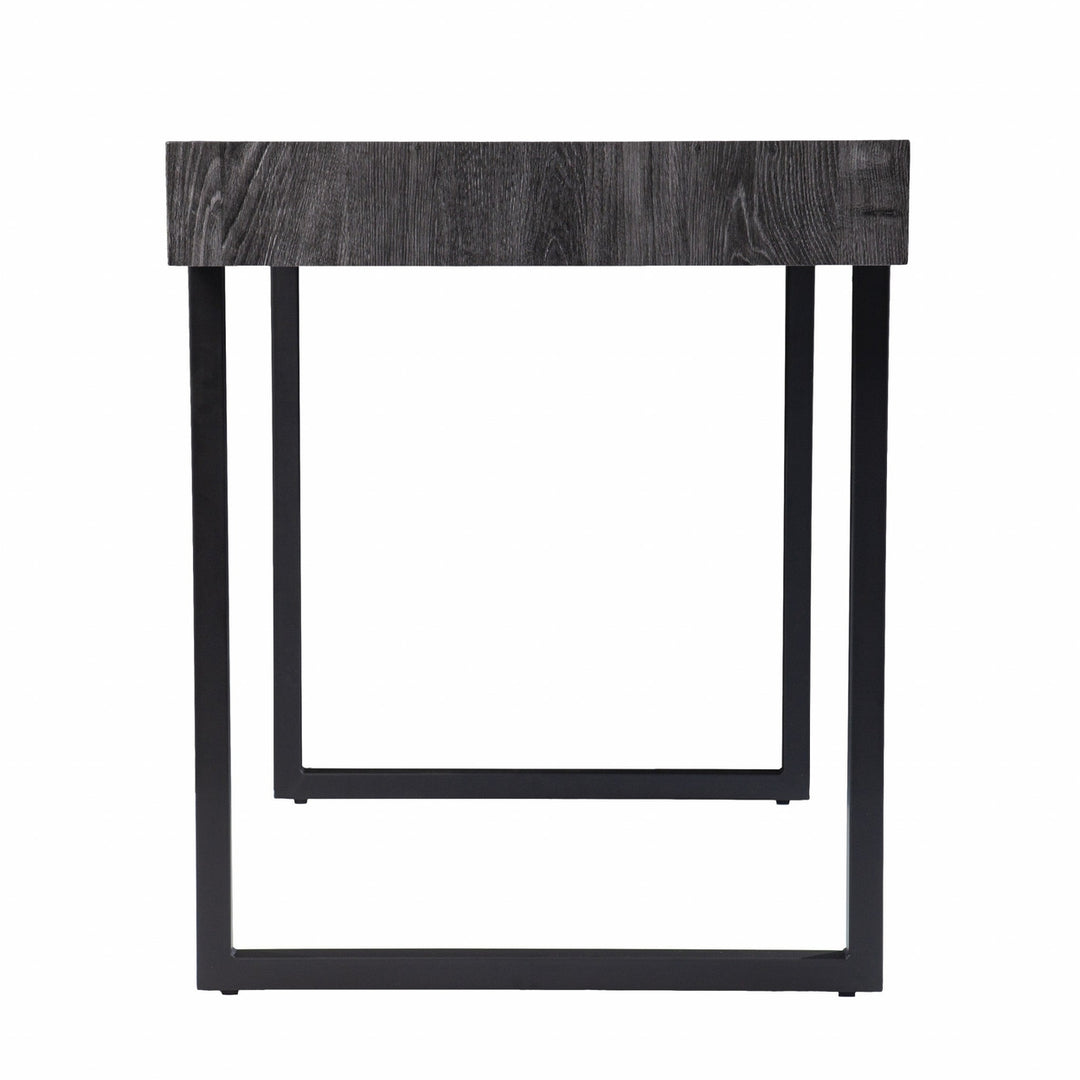 45" Black Writing Desk Image 4