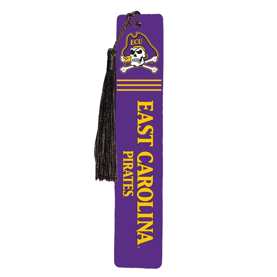 East Carolina Pirates Wooden Bookmark with Tassel Officially Licensed Collegiate Product Image 1