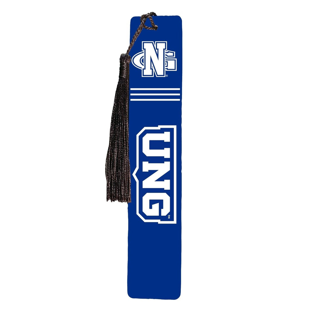 North Georgia Nighhawks Wooden Bookmark with Tassel Officially Licensed Collegiate Product Image 1