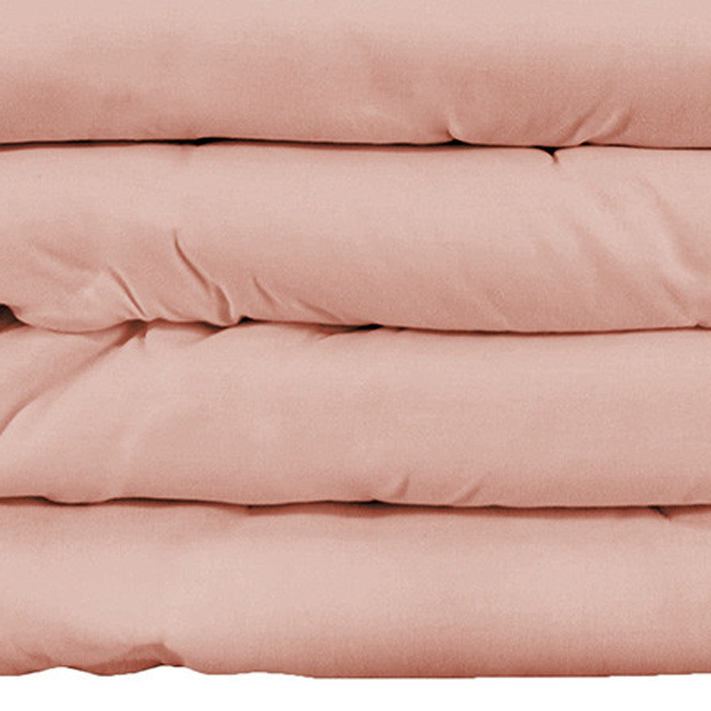 Blush King Cotton Blend 1000 Thread Count Washable Duvet Cover Set Image 5