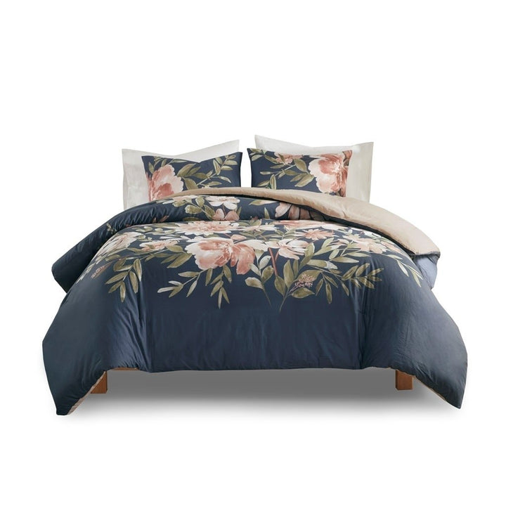 Gracie Mills 8-Piece Cotton Bedding Set Comfortable Elegant Design GRACE-13812 Image 1