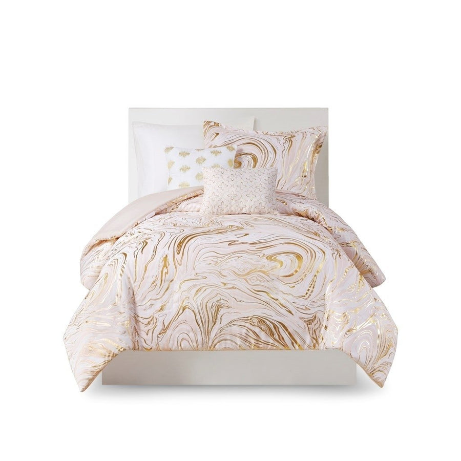 Gracie Mills Gilmore Metallic Printed Comforter Set - GRACE-12802 Image 1