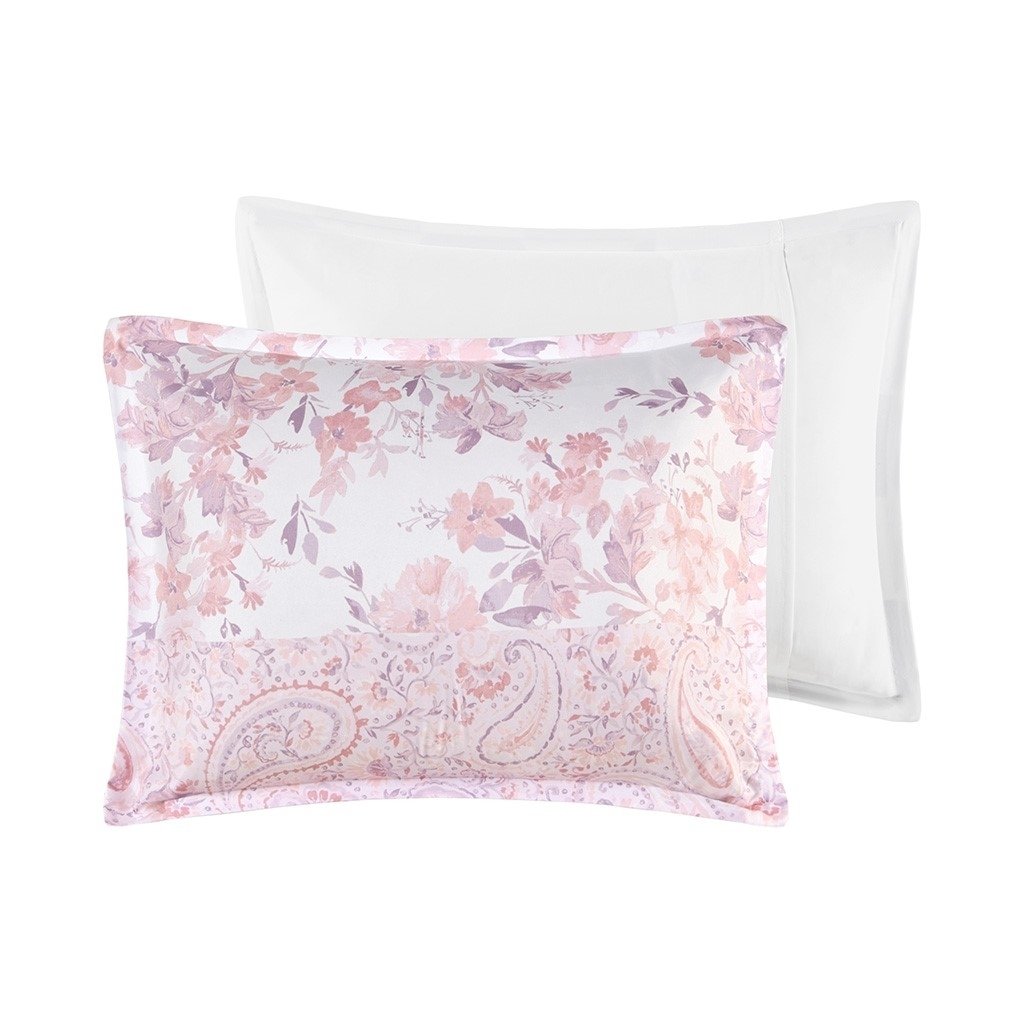 Gracie Mills Valeria Floral Paisley Duvet Cover Set Twin GRACE-15806 Machine Washable Image 5