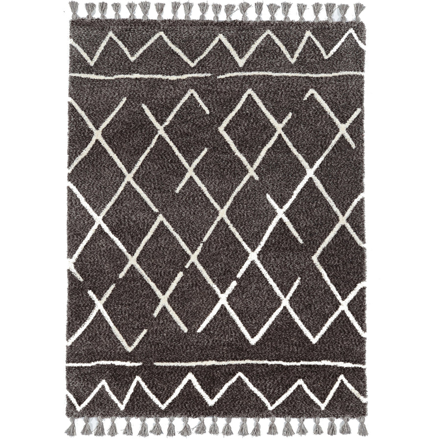 Marrakech Zip - Grey (8 x 10)- Image 1