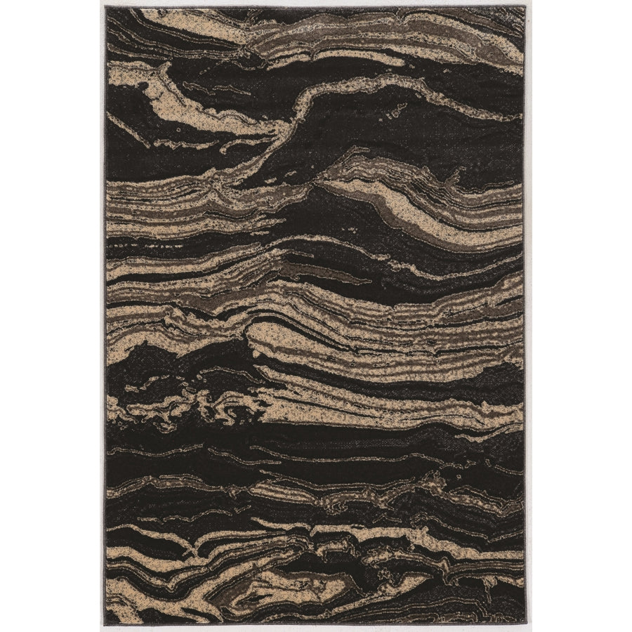 Masters Silt Blue 5x76 Area Rug Polypropylene Artistic Indoor Floor Covering Image 1