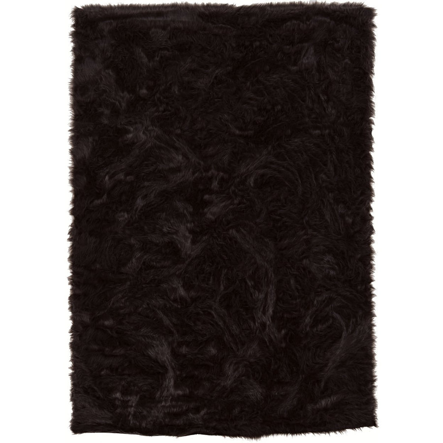 Faux Sheepskin - Brown (3 x 5) Image 1