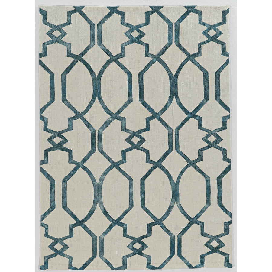 Trio Catalon Ivory Area Rug 8x10 Contemporary Transitional Design RUG-IT-10 Image 1