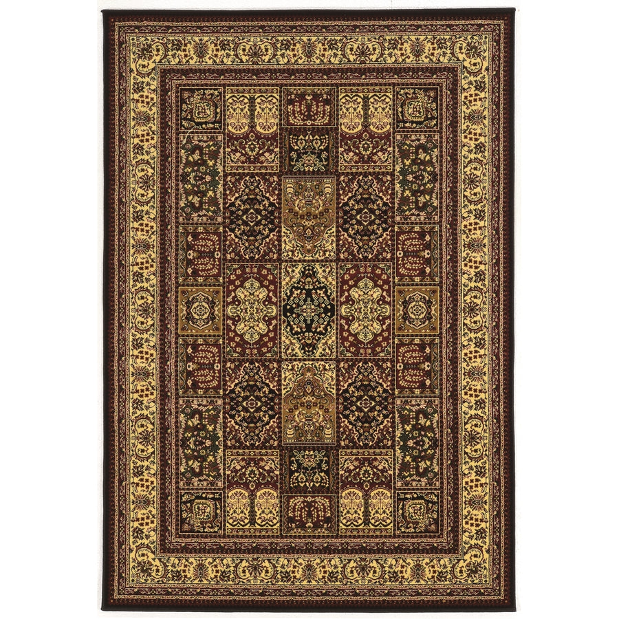 Persian Treasures Baktiyari Red Area Rug 9x12 Plush Power Loomed 800000 Points Image 1