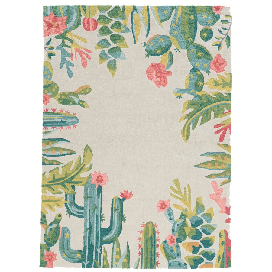 Trio Saguaro - Ivory and Multi Ivory (1.10 x 2.10)- Image 1