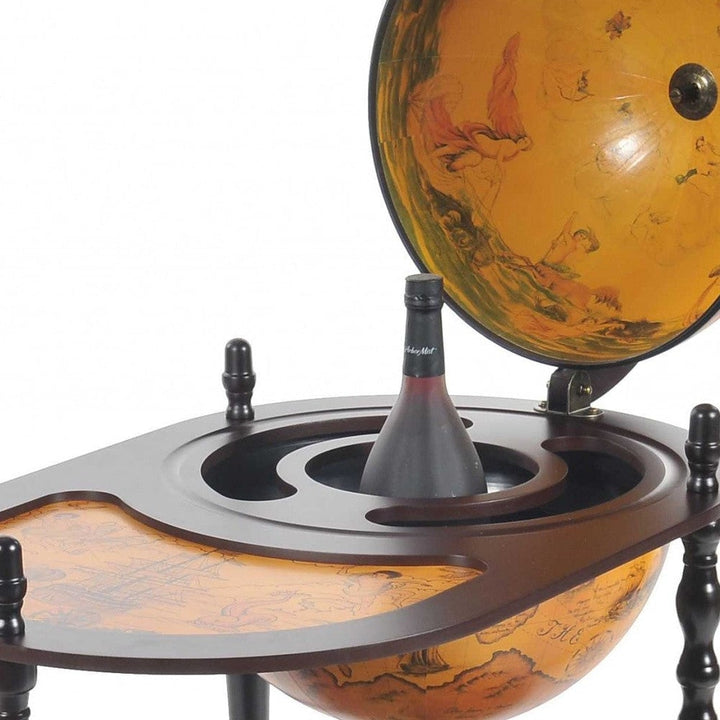 20" X 32" X 36" Red Globe Drink Trolley Image 8