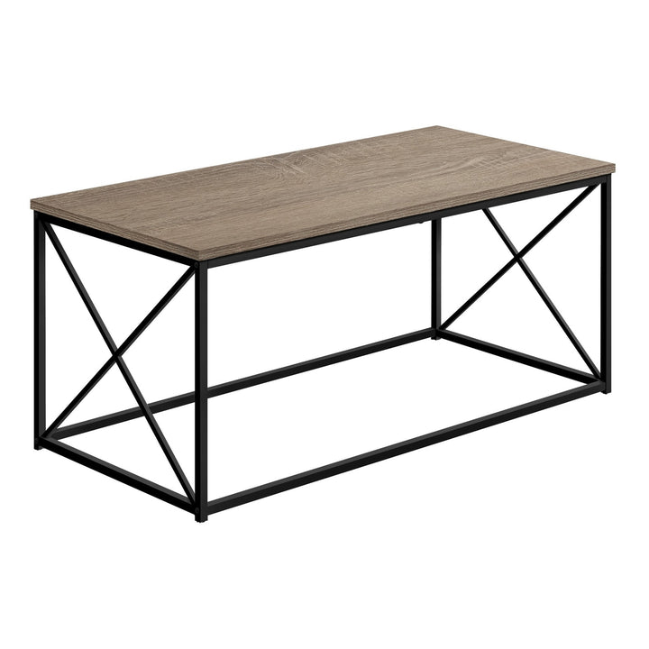 41" Dark Taupe Rectangular Coffee Table Image 2