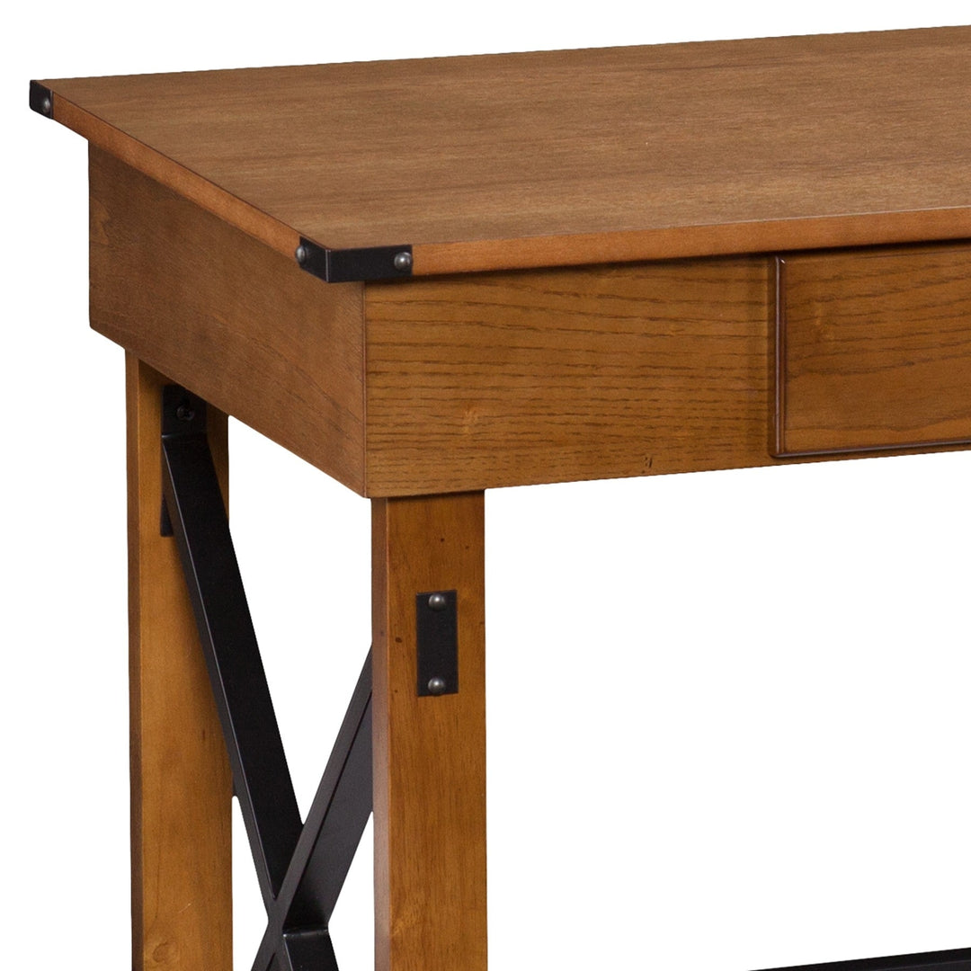 49" Natural Writing Desk Image 5