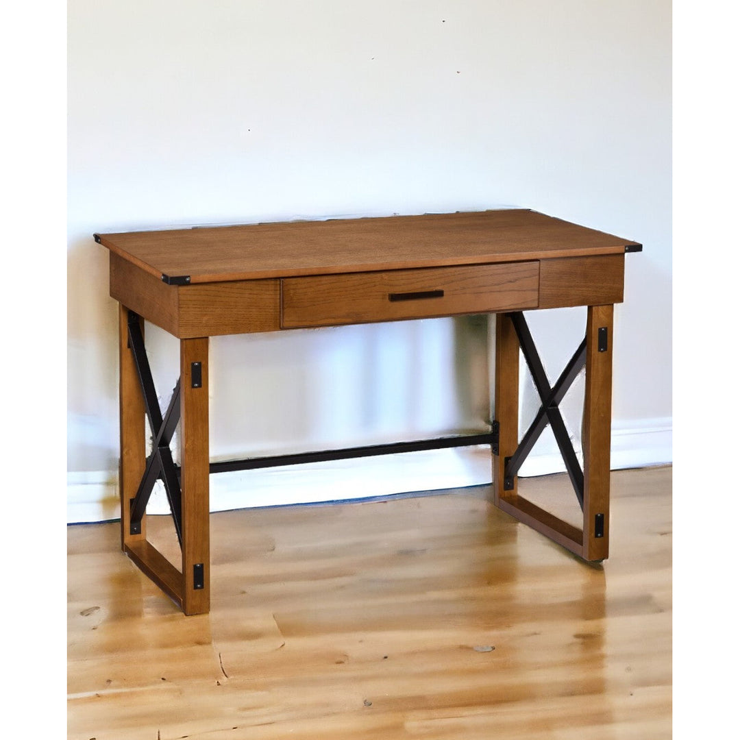 49" Natural Writing Desk Image 8