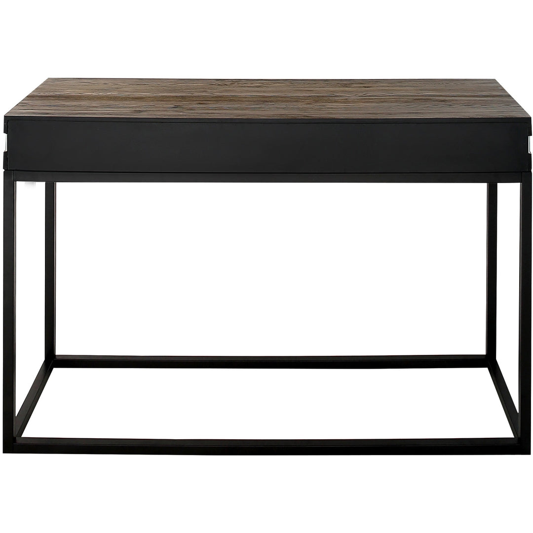 47" Brown and Black Frame Console Table Image 8