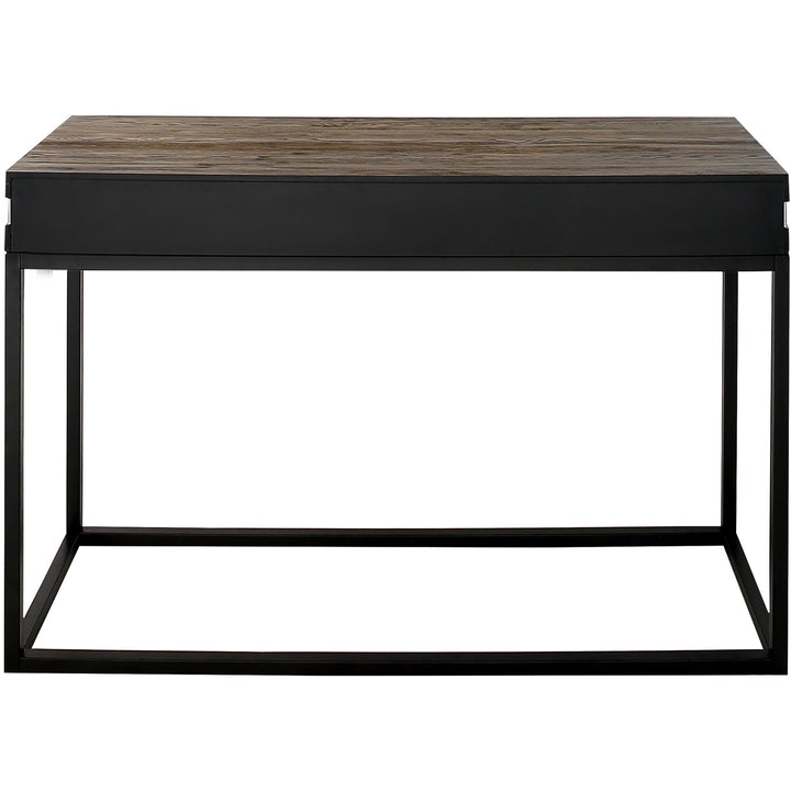 47" Brown and Black Frame Console Table Image 8