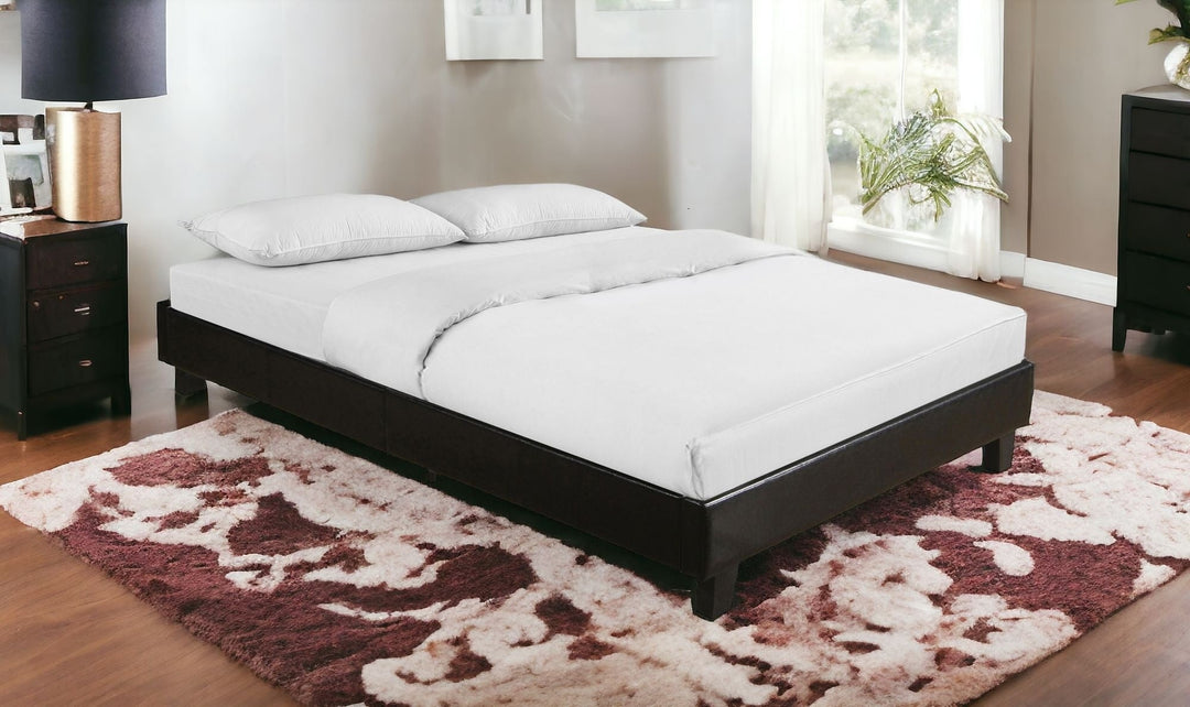 Black Platform Queen Bed Image 3