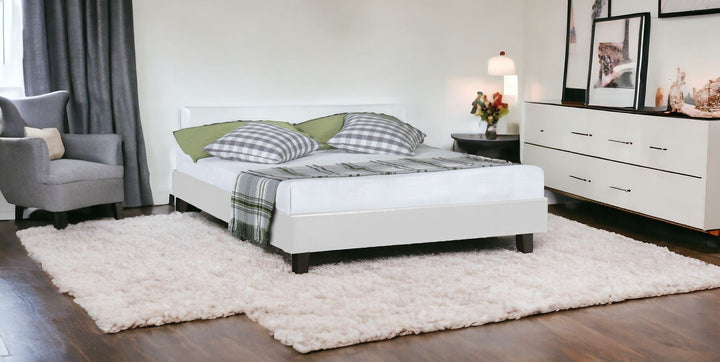 Black Platform Queen Bed Image 1