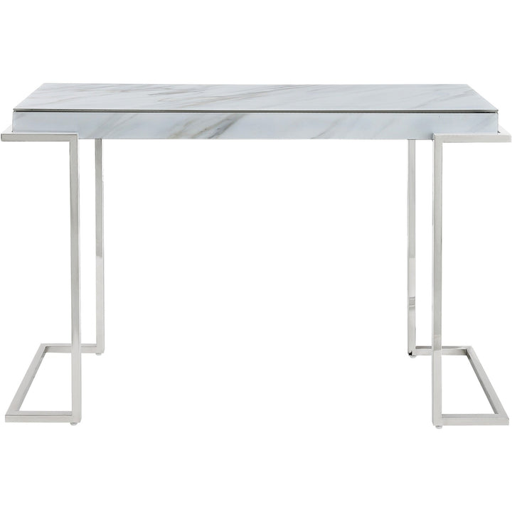 Marble Rectangular Console Table Image 1