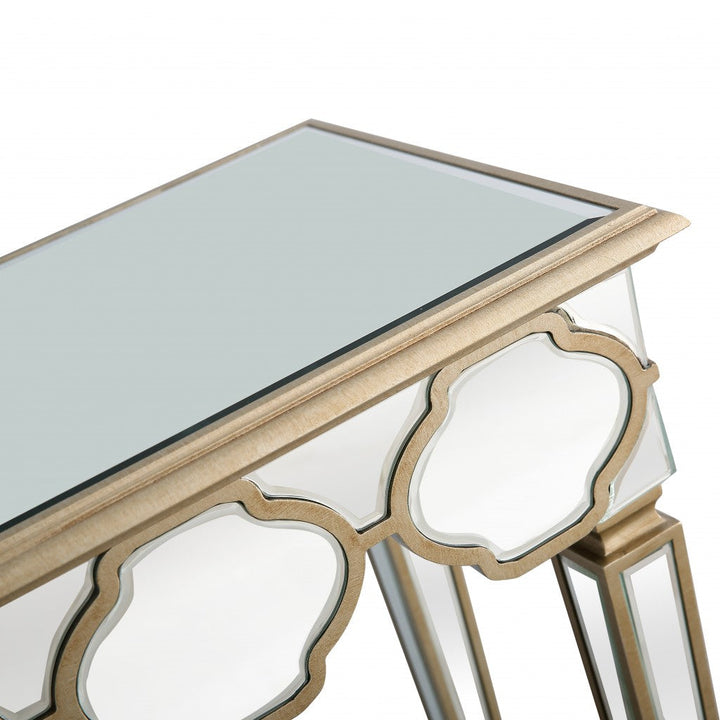 Scalloped Edge Console Table Image 9