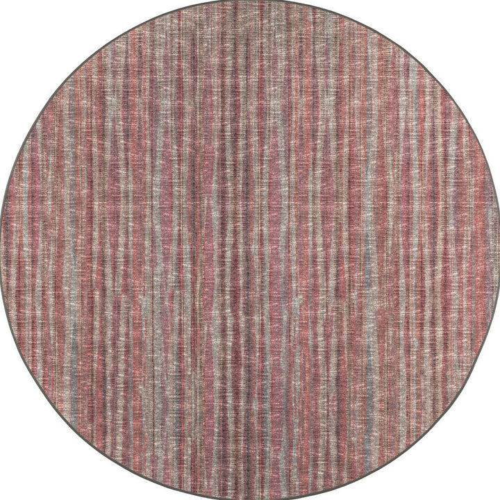 10 Pink Round Ombre Tufted Handmade Area Rug Image 2