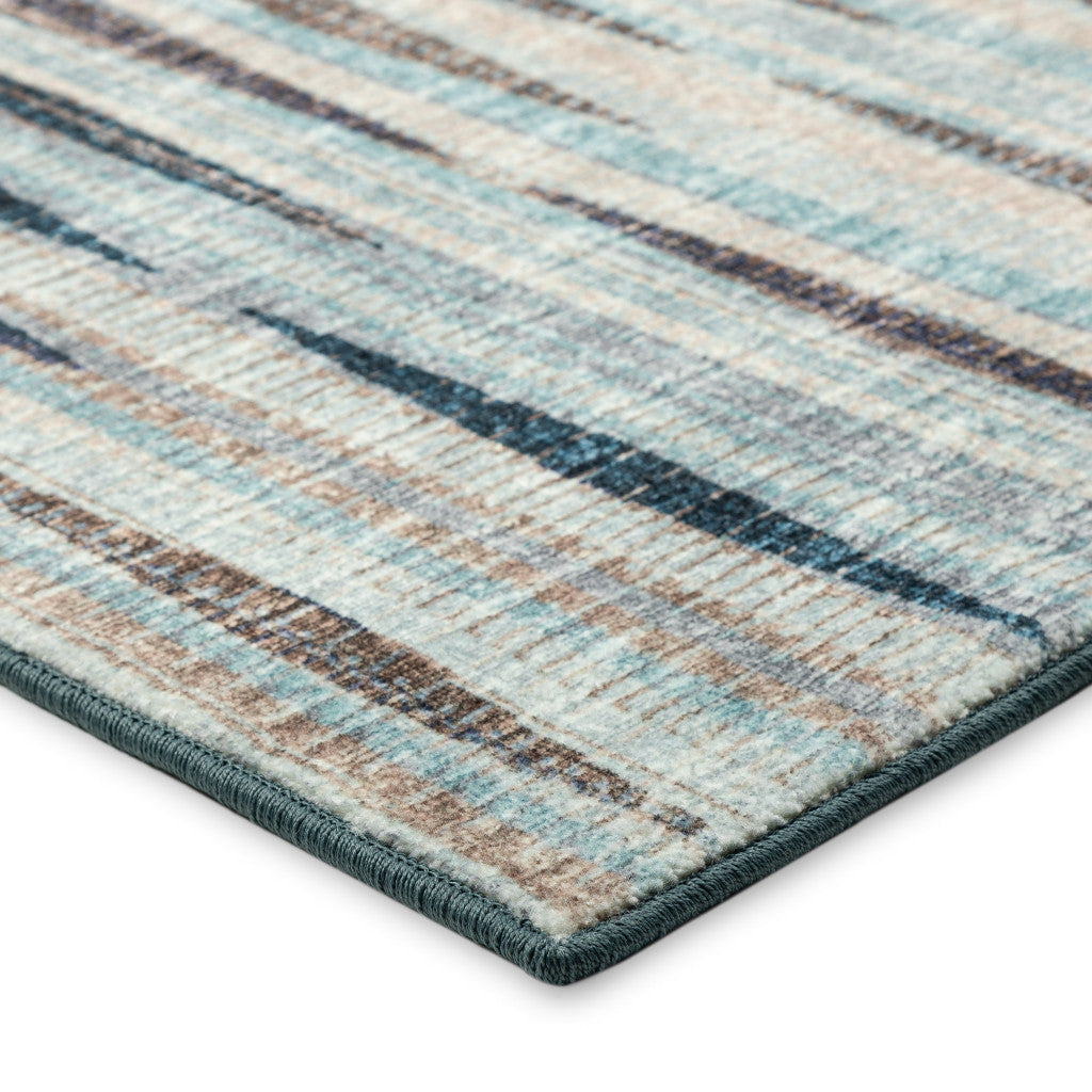 10 X 14 Blue Ombre Tufted Handmade Area Rug Image 7